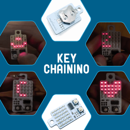 OpenElectronics's tweet photo. #Keychainino: a programmable, playful Key Ring
https://t.co/4V9jA0h0st
#Arduino #Homefeatured #LED #Matrix #Multiplexing #Newsline #Tinys https://t.co/zw49jweFRE