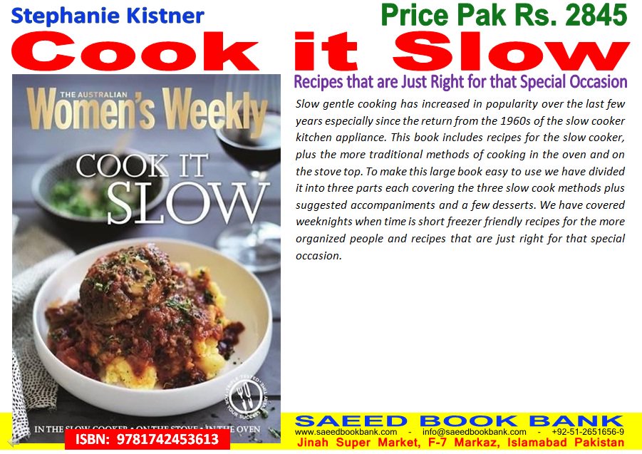 saeedbookbank's tweet photo. Cook it Slow - The Australian Women's Weekly https://t.co/eAEoNhU30z