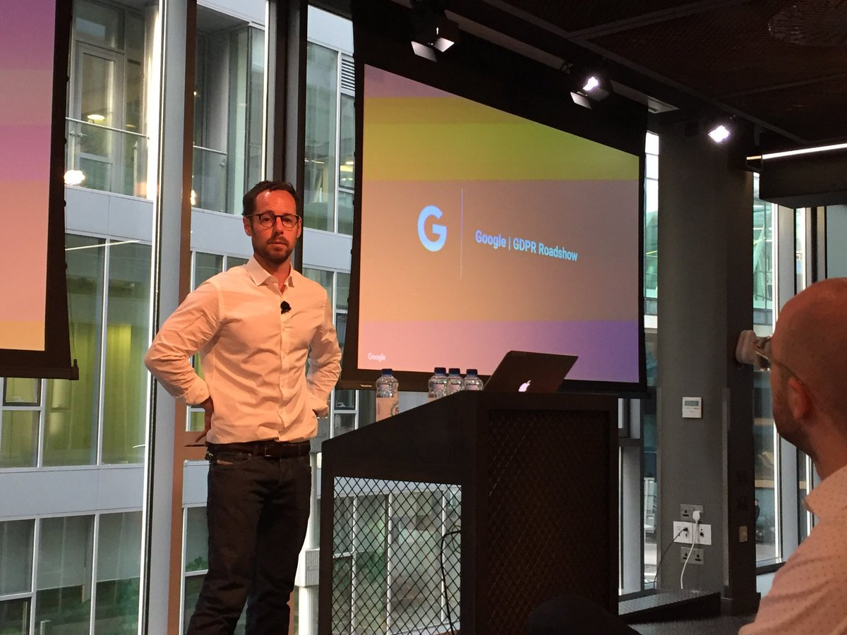 CaratIreland's tweet photo. Early morning GDPR Prep! @google #gdpr #googleroadshow https://t.co/hJOUTNLTxC