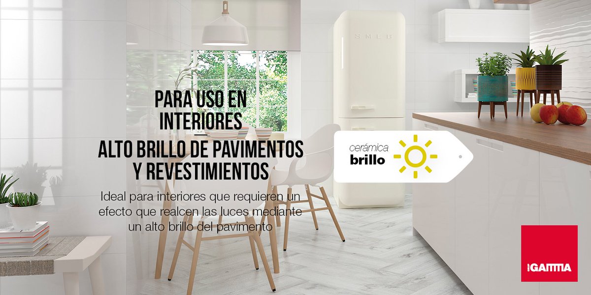 grupgamma's tweet photo. ¿Quieres más luz en tu hogar? ¡Consíguelo con las #cerámicas! En nuestra gamma #terradecor, encontrarás este distintivo en aquellas que tienen acabado #brillo y que, por consiguiente, aportan más luz al hogar. #luz #hogarconluz #iluminatuhogar https://t.co/1xnBPnVmwB
