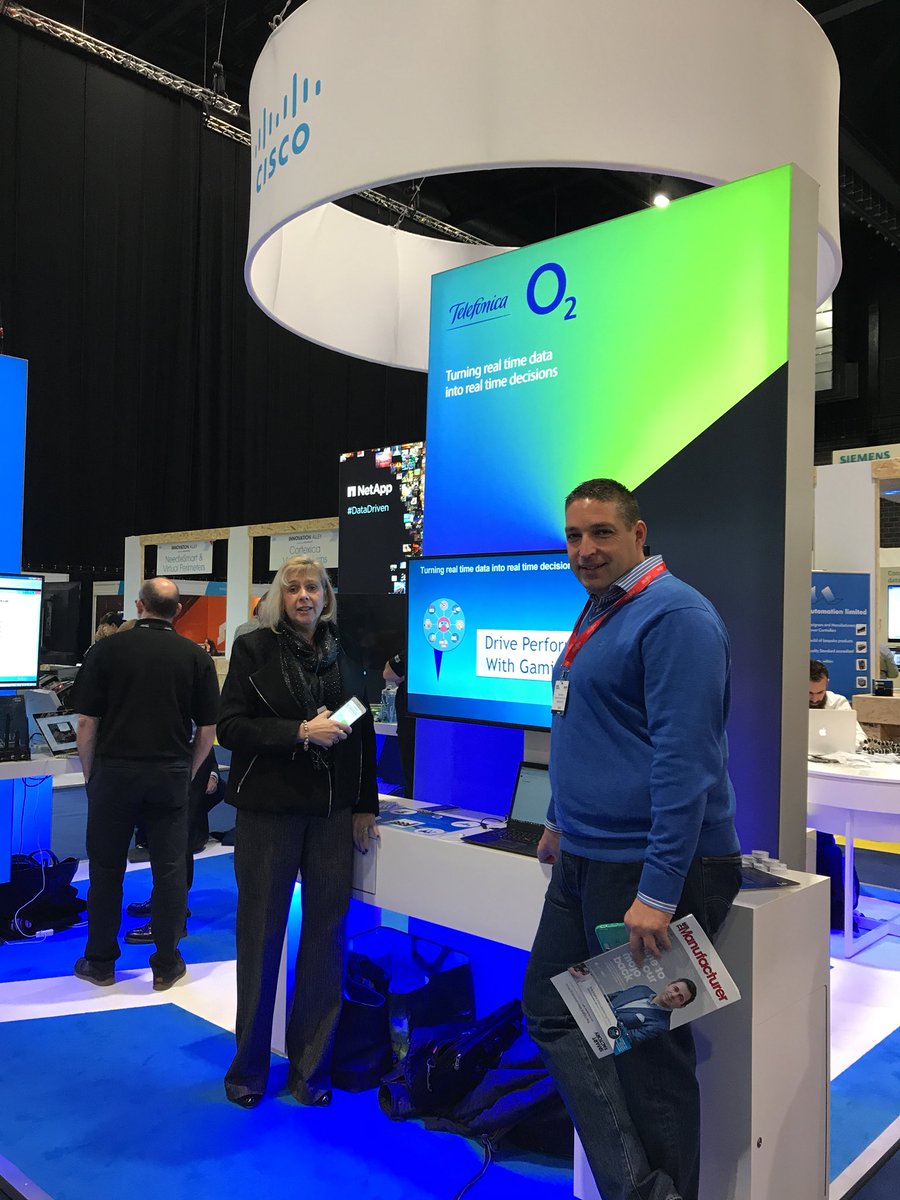 JonLassman's tweet image. Really looking forward to seeing everyone at #smartfactoryexpo in Liverpool today.  Come and see me and the team on the @CiscoMFG stand SO18 to understand how @o2business can help your business turn real time data into real time decisions.  o2.co.uk/enterprise/ser…