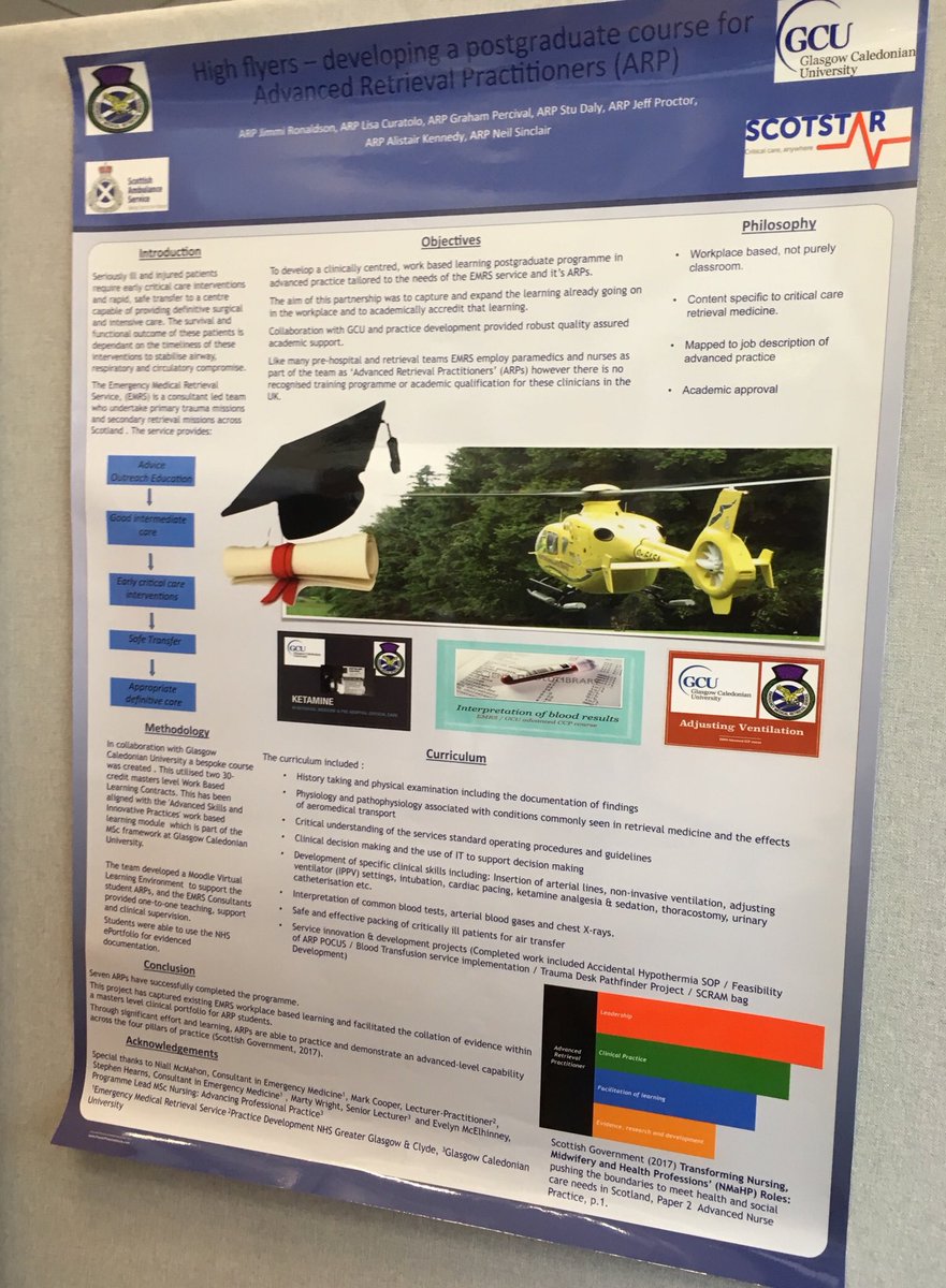 MScAdvPractGCU's tweet image. Students ANP @AAPEUK showing the impact of their education so far to patient care @boscandboo @AngelaAngpc    @jimmironaldson  and our Adv Paramedic in abscence @jimmironaldson @Curlytoes12 @EMRSscotland