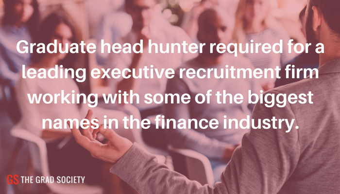 TheGradSociety's tweet image. Graduate head hunter required for a leading executive recruitment firm working with some of the biggest names in the finance industry.

Get in touch today to find out more: careers@thegradsociety.com #recruitmentjobs #gradjobs #hiring #jobs 

goo.gl/Da3nGv