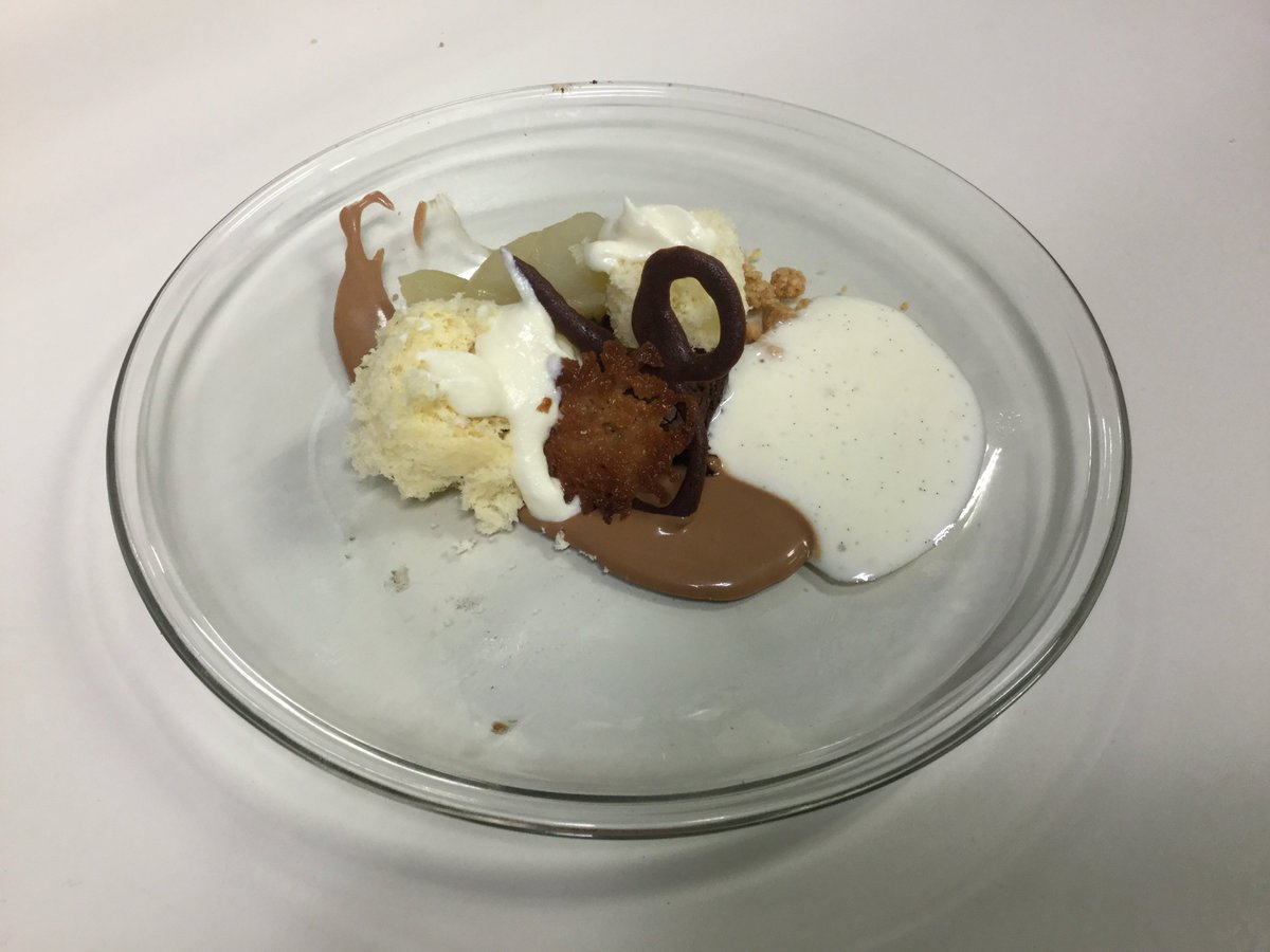 WellantKW's tweet photo. Vanmorgen was er een gastles bij de kookklas, Johan van Wijk een oud leerling van onze school en nu kok bij restaurant Vista in Willemstad heeft samen met de kinderen van de kookklas een prachtig dessert gemaakt. https://t.co/DtWAkUpavy