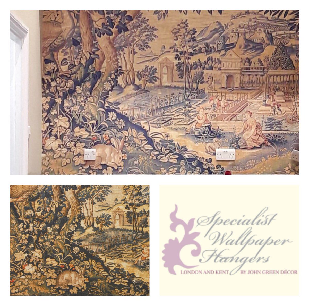 wallpaper_info's tweet photo. Another stunning  @ZardiandZardi install for a client called ‘Contarini’ #zardi&amp;zardi #wallpaperhangers #decorators #johngreendecor https://t.co/zeSZklRWRv