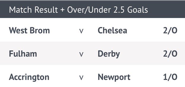 weekendfootball's tweet photo. #MatchResultTotalGoals
43/1
Best Odds ⬇️
https://t.co/3e0GQLsGcW
❤️ if you're backing it!
#PicksThursday https://t.co/zq9gwNxyZi