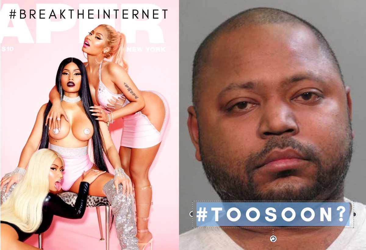 Is is me or does Nicki Minaj #breaktheinternet seem a tad too too soon? What do you think?
