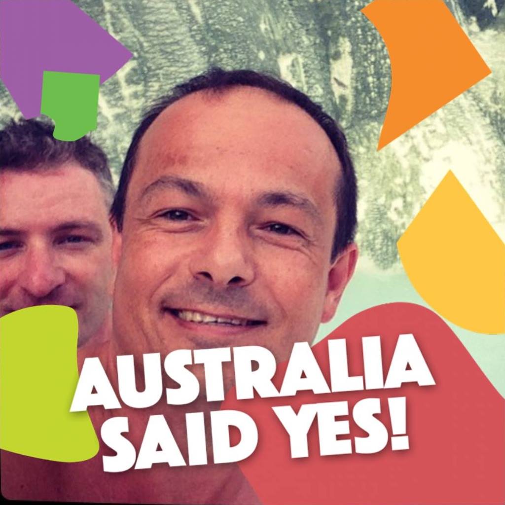 markiespice's tweet photo. Whilst I'm feeling incredibly homesick, I could not be more prouder of my country. It's been a rewarding yet sometimes horrifically deflating fight but WE DID IT! 
To every single person who voted YES from the bottom of my heart, THANK YOU #MarriageEquality, https://t.co/w6FFGTxiUh