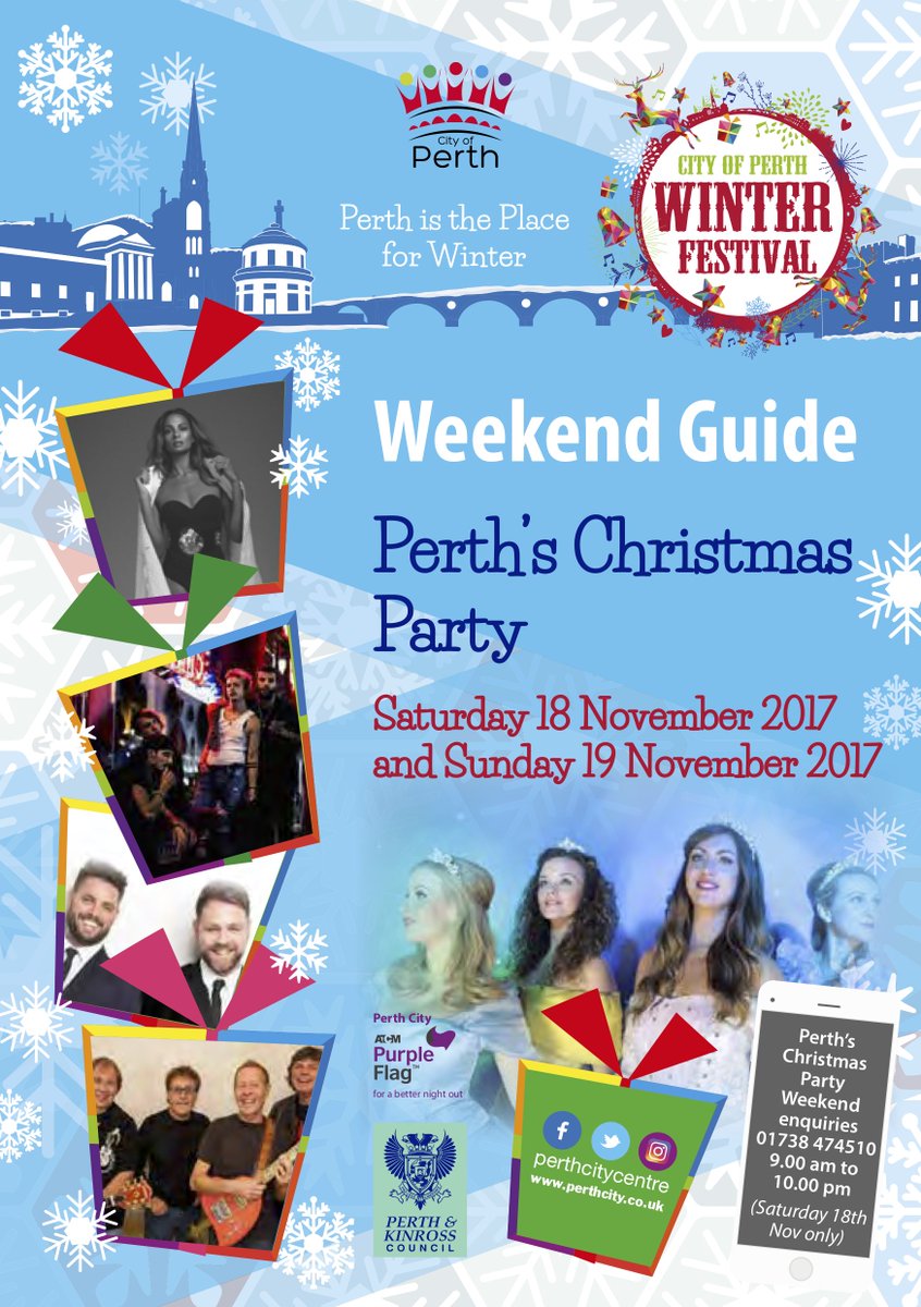 mifalkirk1's tweet photo. Perth's Biggest Christmas Party takes place this weekend

It’s big &amp; bright Perth’s Christmas Light’s Switch On is this year’s must-see festive celebration with a fantastic line-up acts including Alesha Dixon, MUD, The Hunna, East 17, Boyzlife and more! 

https://t.co/5D9rTsGXTc https://t.co/8UTUKqvM6G