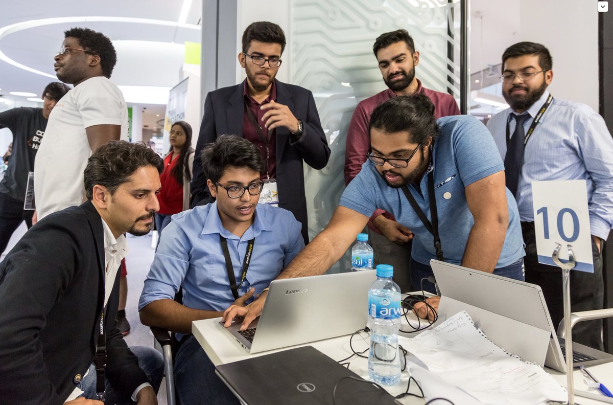 expocitydubai's tweet photo. Team Wombat of #Singapore took home the #accenturedigihack prize with a technology to prevent outbreaks of vector-borne diseases caused by mosquitos. As winners, they’ll get to pitch their solution to #ExpoLive’s Innovation Impact Grant Programme in Dubai in March. https://t.co/XK2eM9lg5l