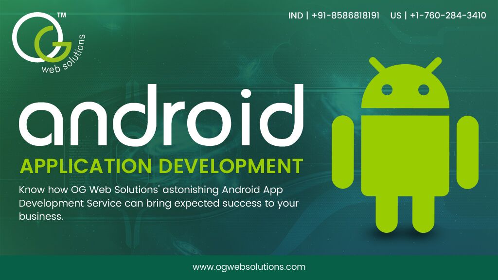 OGWebSolutions's tweet image. Know how #OGWebSolutions' astonishing #AndroidAppDevelopmentService can bring expected success to your business: bit.ly/2sgQDl7