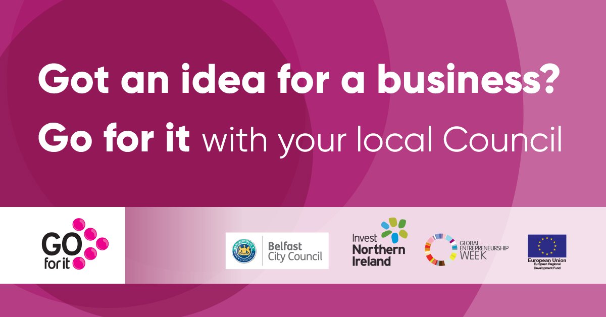 eastbelfastent's tweet photo. With the New Year around the corner, lots of people are thinking of making big life changes. If one of yours includes starting your own business, apply now for the #GoForItProgramme! Check https://t.co/po2d3AZPnY for more details! https://t.co/3RKCmVPDM9