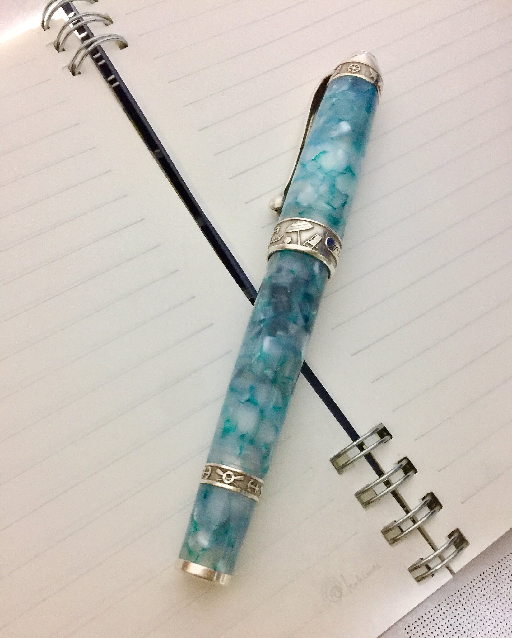 アウロラ 万年筆 マーレ・アドリア AURORA Mar Adriatico