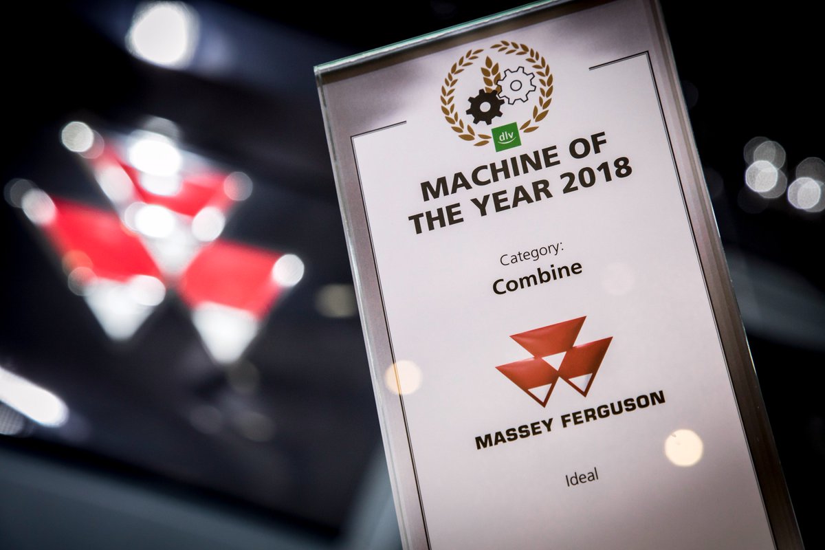 Machine of the Year MF IDEAL combine at <a href="/AGRITECHNICA/">AGRITECHNICA</a> 2017!

#IDEALfromMF

int.masseyferguson.com/machine-of-the…