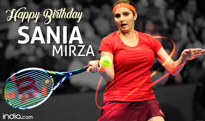 Happy birthday to Sania Mirza 