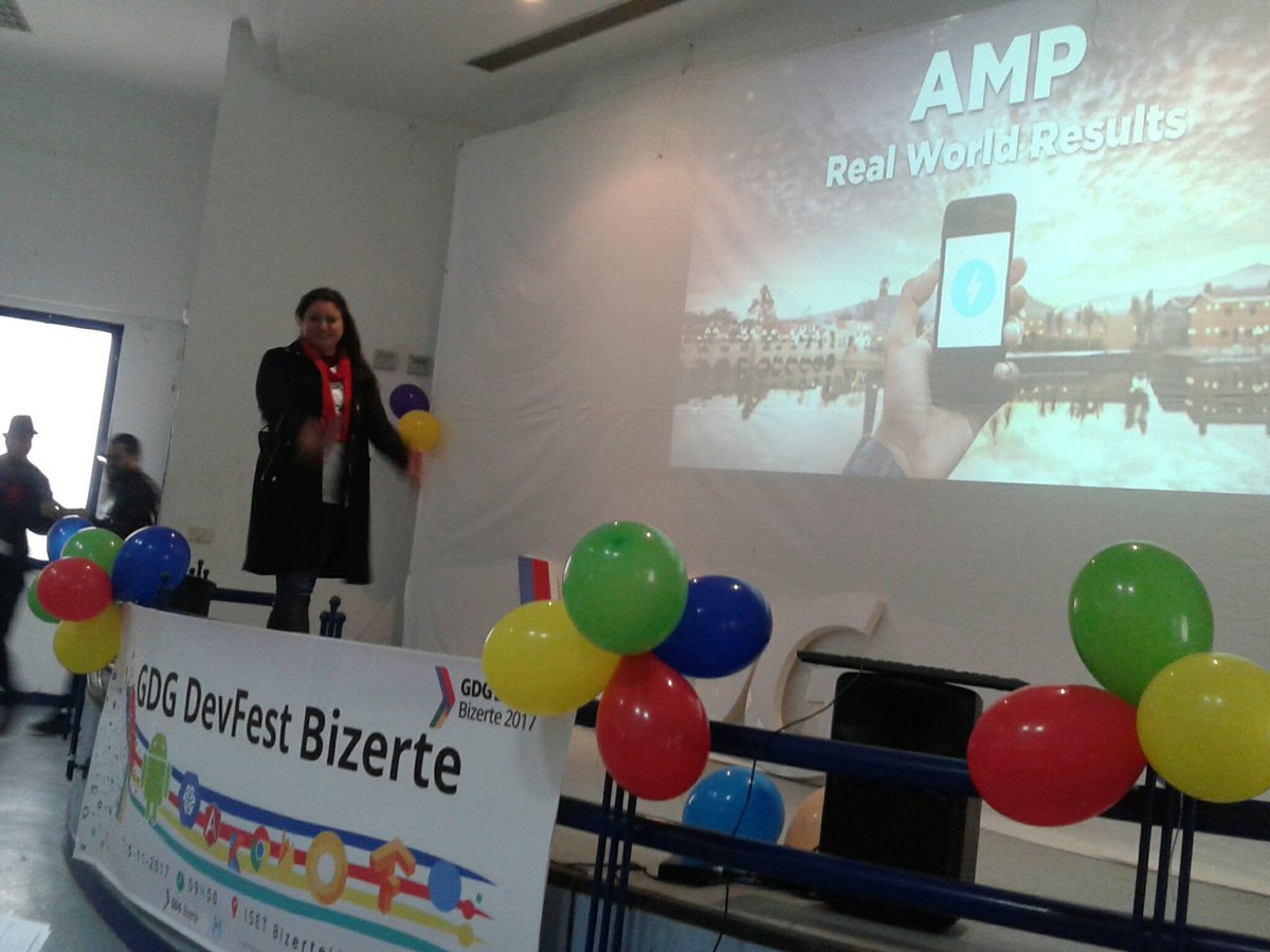 AhlemButterfly's tweet photo. @ouijden talking about #AMP at #DevFestBizerte
@GDGSousse @GDGBizerte https://t.co/0JzgZ8rfFL