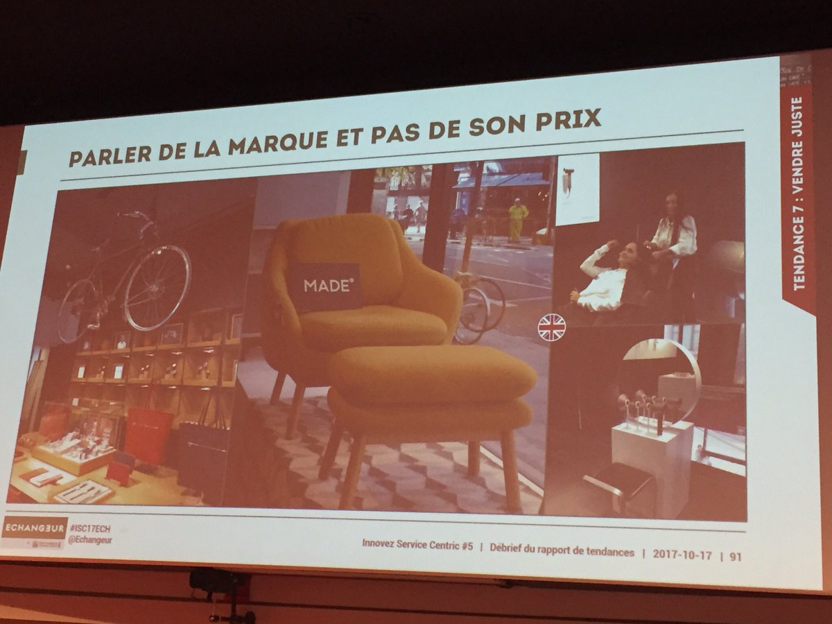 CecileGauffriau's tweet photo. Disparition du prix en magasin va de paire avec dilution de l'acte de transaction. Vous le sentez ce changement de cap ? #ISC17ECH https://t.co/eGhYqNuSSN