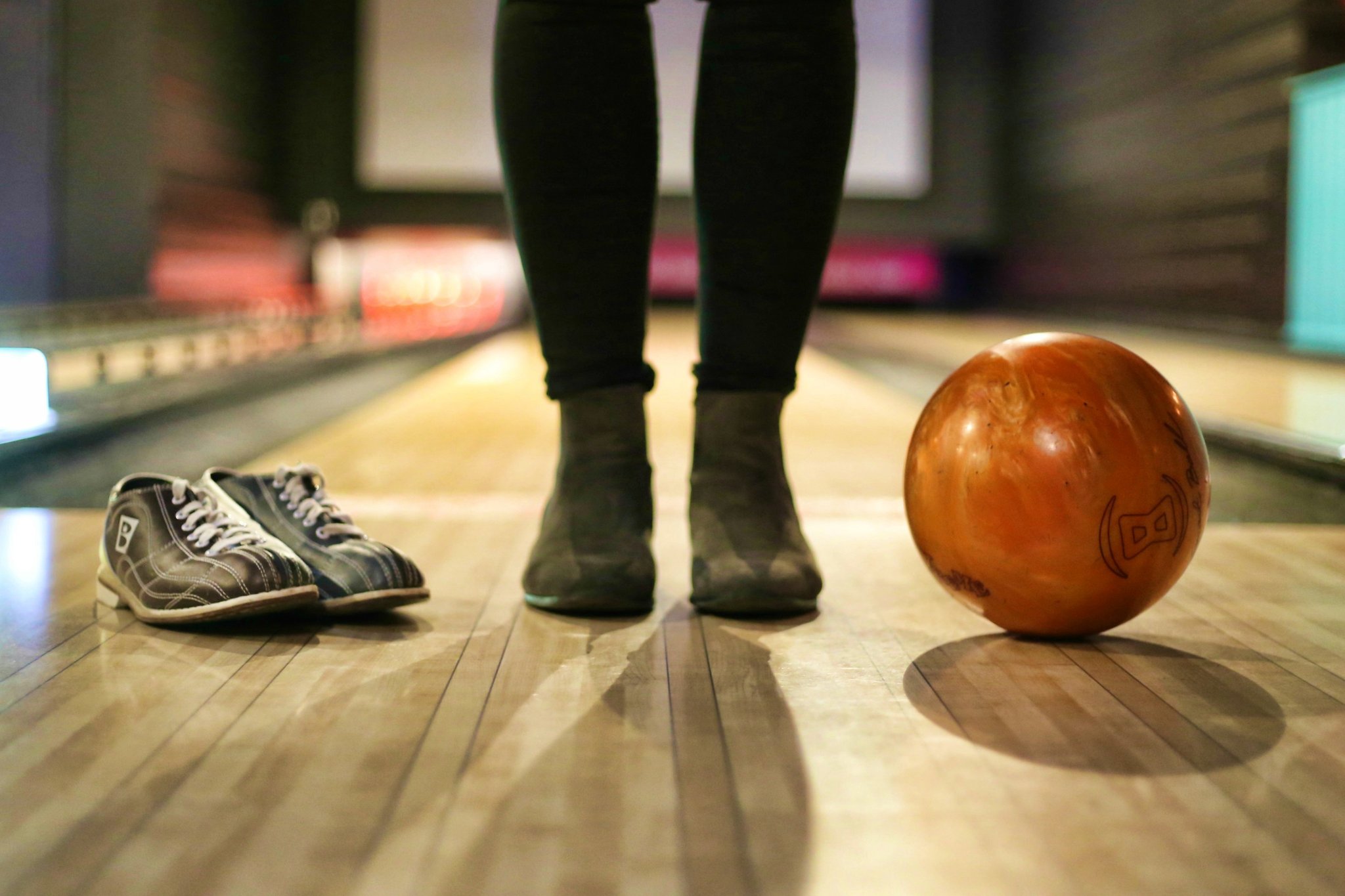 bowling ball shoes