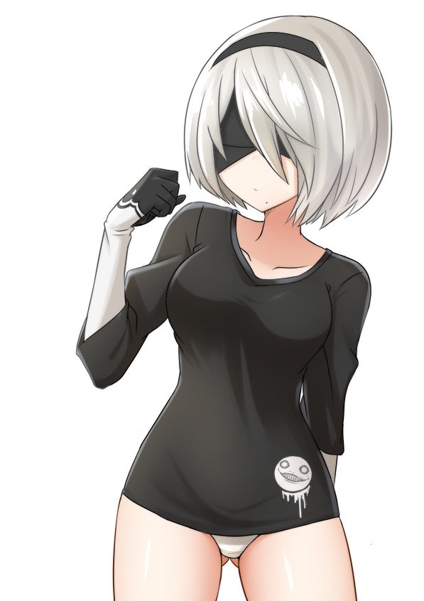 前描いてた2Bもぽいっちょ 