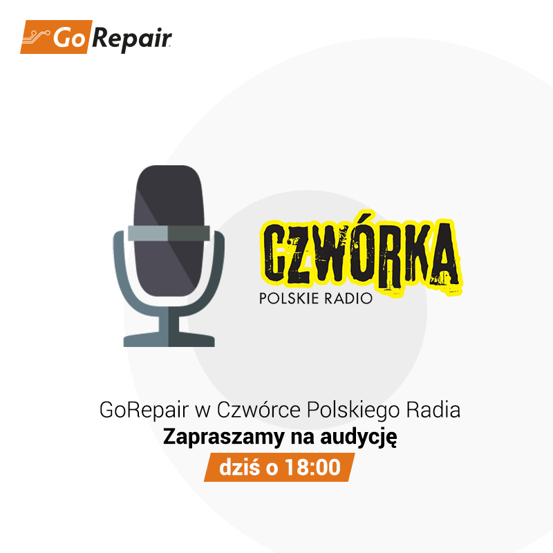 GoRepairPL's tweet photo. Jeżeli chcecie posłuchać przyjemnej audycji, zapraszamy do @RadiowaCzworka, gdzie Piotr Pachota z naszego serwisu opowie trochę o najczęstszych usterkach Waszych urządzeń, ich przyczynach oraz profilaktyce. Dziękujemy za zaproszenie i do usłyszenia! https://t.co/akpbB6kPR2