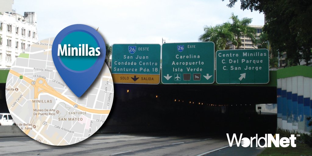 WorldNetPR's tweet photo. Si vas por aquí para tu oficina, estás en #RutaWorldNet.
Proveemos acceso inmediato a internet de alta velocidad y telefonía para tu negocio. ¡Llámanos! 787-705-9000.
#WorldNetPR #WNTinternet #Minillas https://t.co/pojWfjjYFp