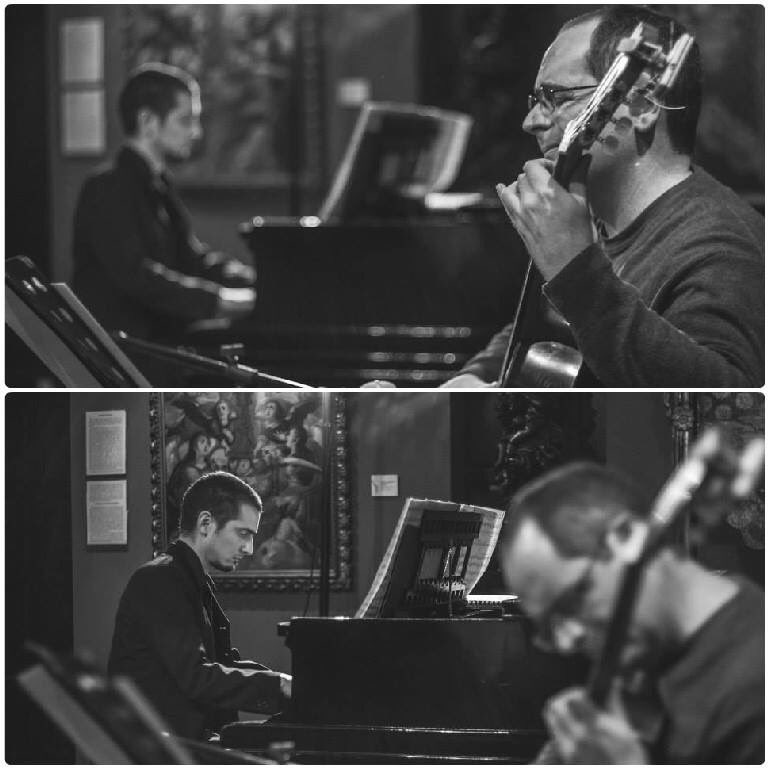 fundacbeethoven's tweet photo. Próximo sábado a las 19hs • Dúo Gagliani-Vucetich (Guitarra y Piano) + Dúo Anastácio-Aguirre (Piano y Violín) en el Auditorio de la #FundacionBeethoven • Auspicia @MusicaClasicaBA •
Entrada gratuita. https://t.co/d1pcVpBVpJ