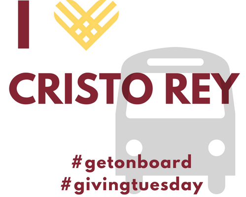 Remember #cristoreychi on #givingtuesday! Help us raise critical funds that help to cover the cost of our students' safe transportation to and from their work-study job. Every $10 helps to cover one student's transportation for one day. #getonboard ow.ly/UVRO30gBa1h