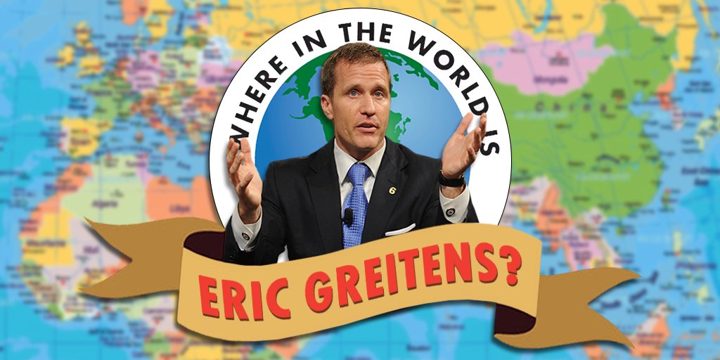Hey <a href="/EricGreitens/">Eric Greitens</a>, while you're in Texas, Missourians are still waiting for you to stop prioritizing out-of-state donors. #mogov #WheresEric