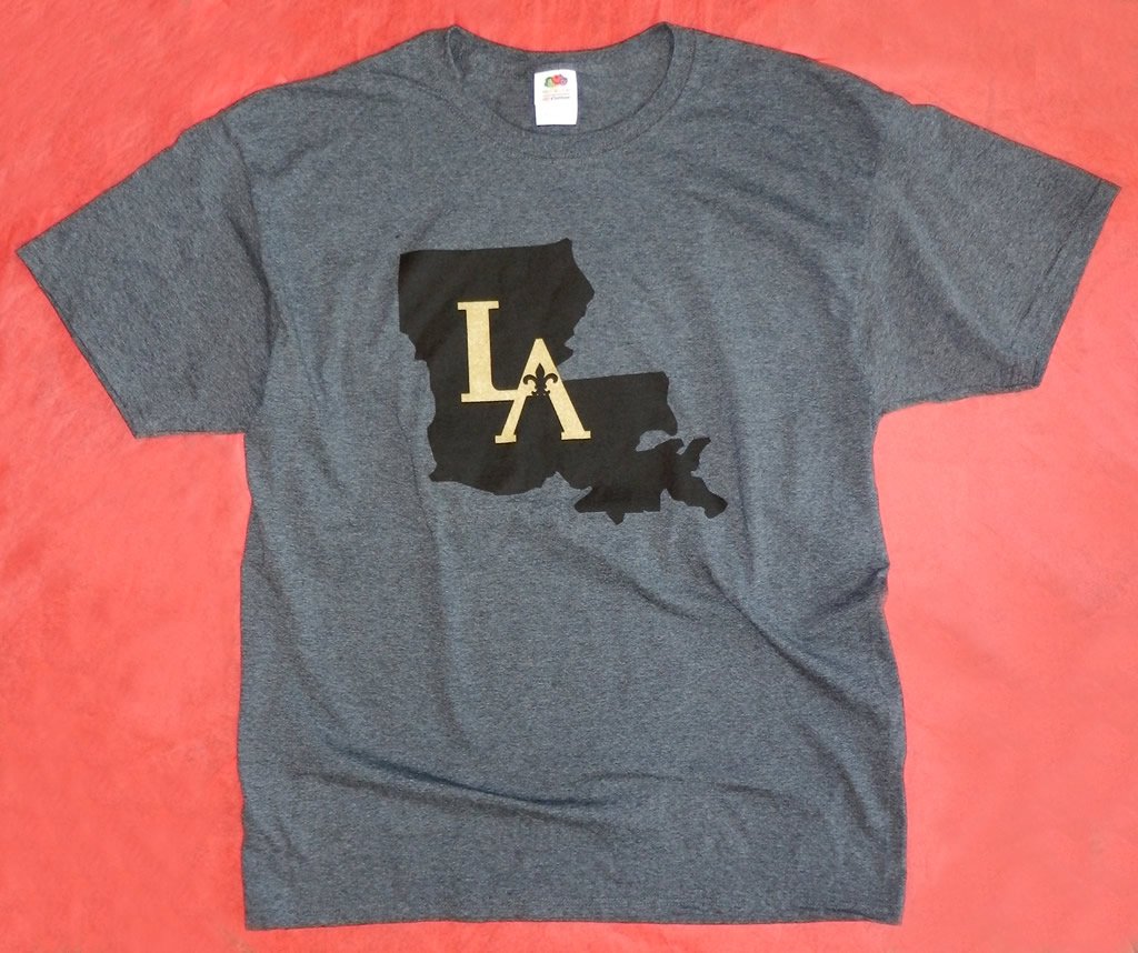 localwearables's tweet photo. Because Louisiana appreciates the good ol' black and gold ... #geauxsaints #Louisianastrong #tshirts #tees https://t.co/YyfAEqoswl https://t.co/spqL3QqI1G