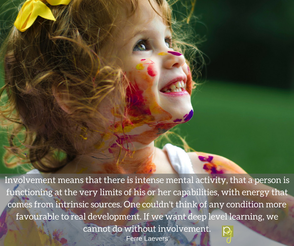 PGResearchBase's tweet photo. If we want deep level learning, we cannot do without involvement. #WednesdayWisdom #FerreLaevers #Involvement #EarlyYears https://t.co/OGDZTglEvD