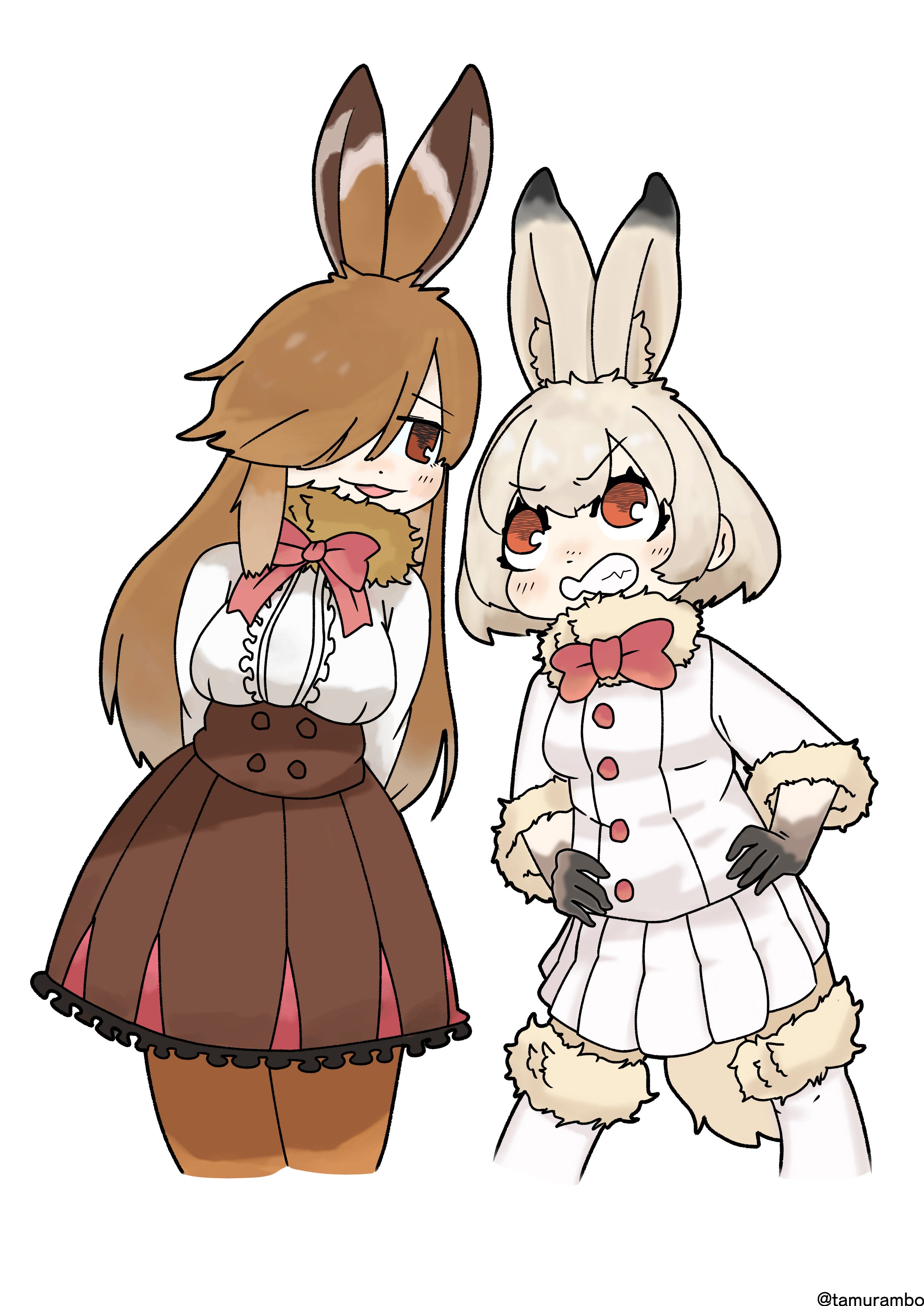 タムランボ けものフレンズ ヤブノウサギ ユキウサギ T Co Yv430n2vg6 Twitter