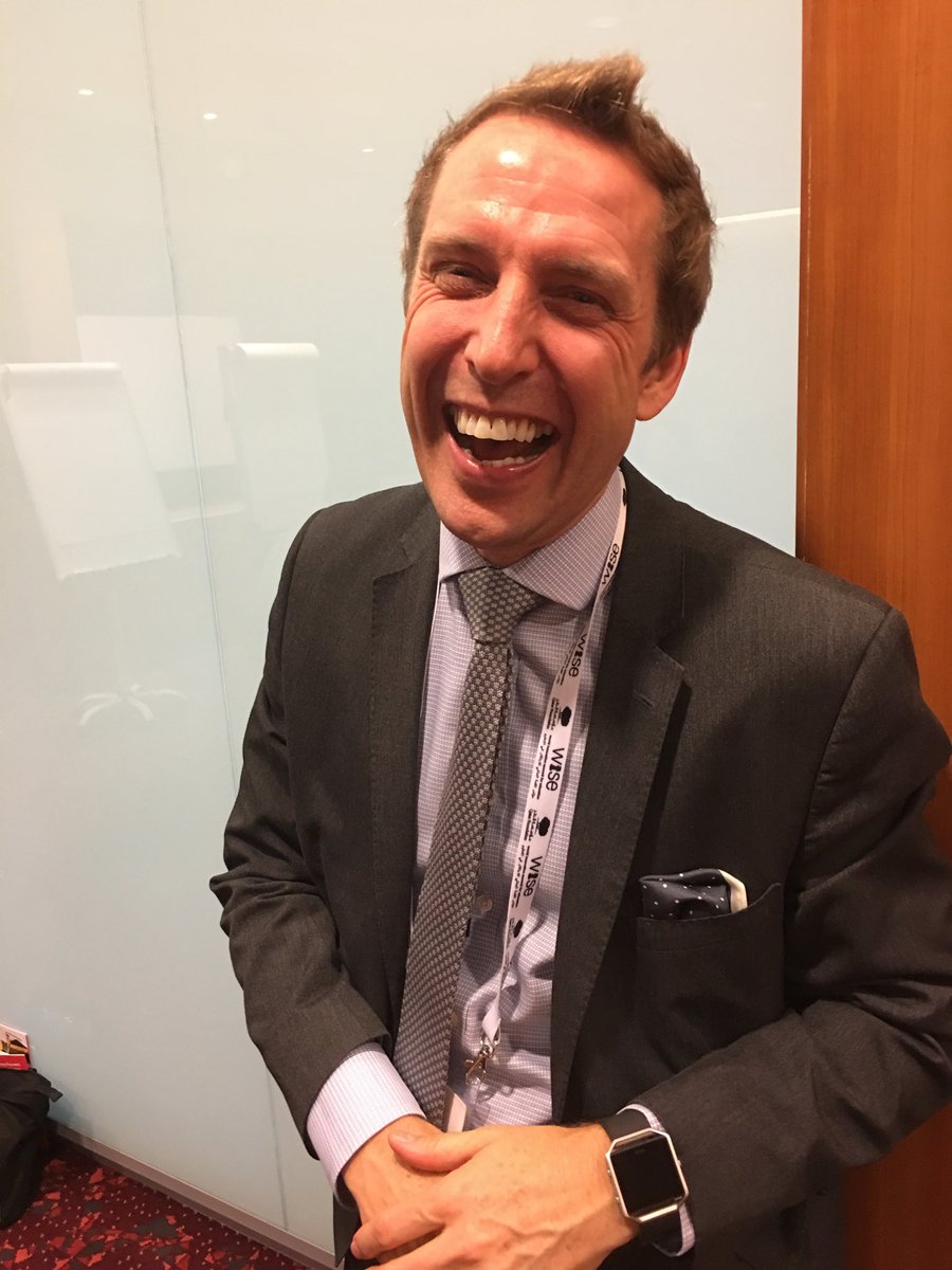 #JohnGoodwin CEO <a href="/LEGOfoundation/">The LEGO Foundation</a> reminds: U don’t stop playing because u grow old, u grow old because u stop playing. <a href="/changemakers/">Ashoka Changemakers</a> #WISE17