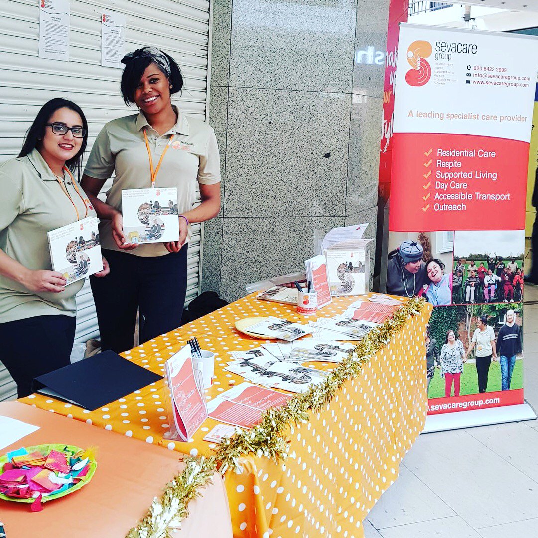 SevaCare_Group's tweet photo. If you missed us at @StAnnsShopping then contact us on hr@sevacaregroup.com or 02084222999 to found out about our live vacancies. Including positions with Finance, Support Work and Driver vacancies. #FinanceVacancies #JobsInHarrow #SupportWork #LearningDisabilities#SevaCareGroup https://t.co/UizwmCItBk