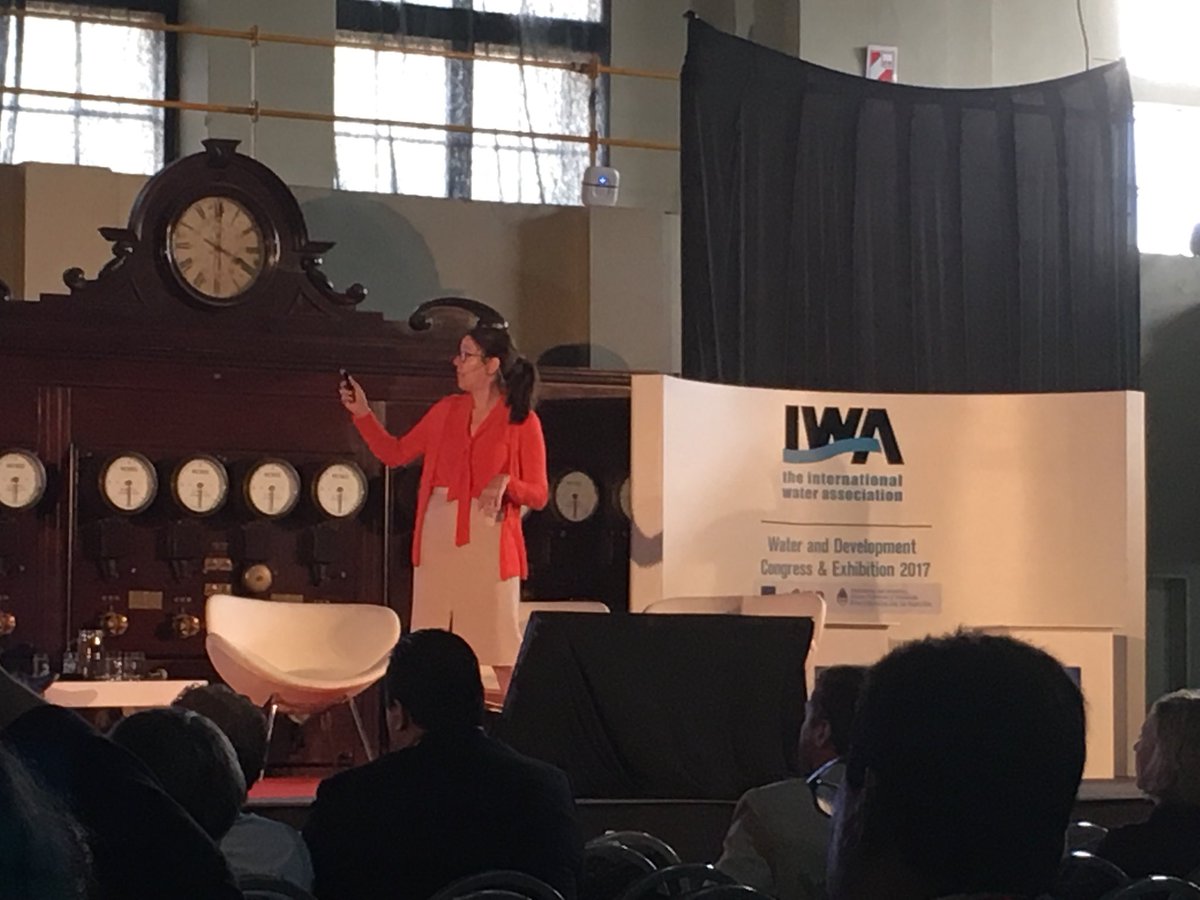 LesleyabadP's tweet image. “Sanitation is a matter of thinking out of the box, not linearly.” - Barbara Evans, IWA 2017 Development Award @IWAHQ  #developmentconference