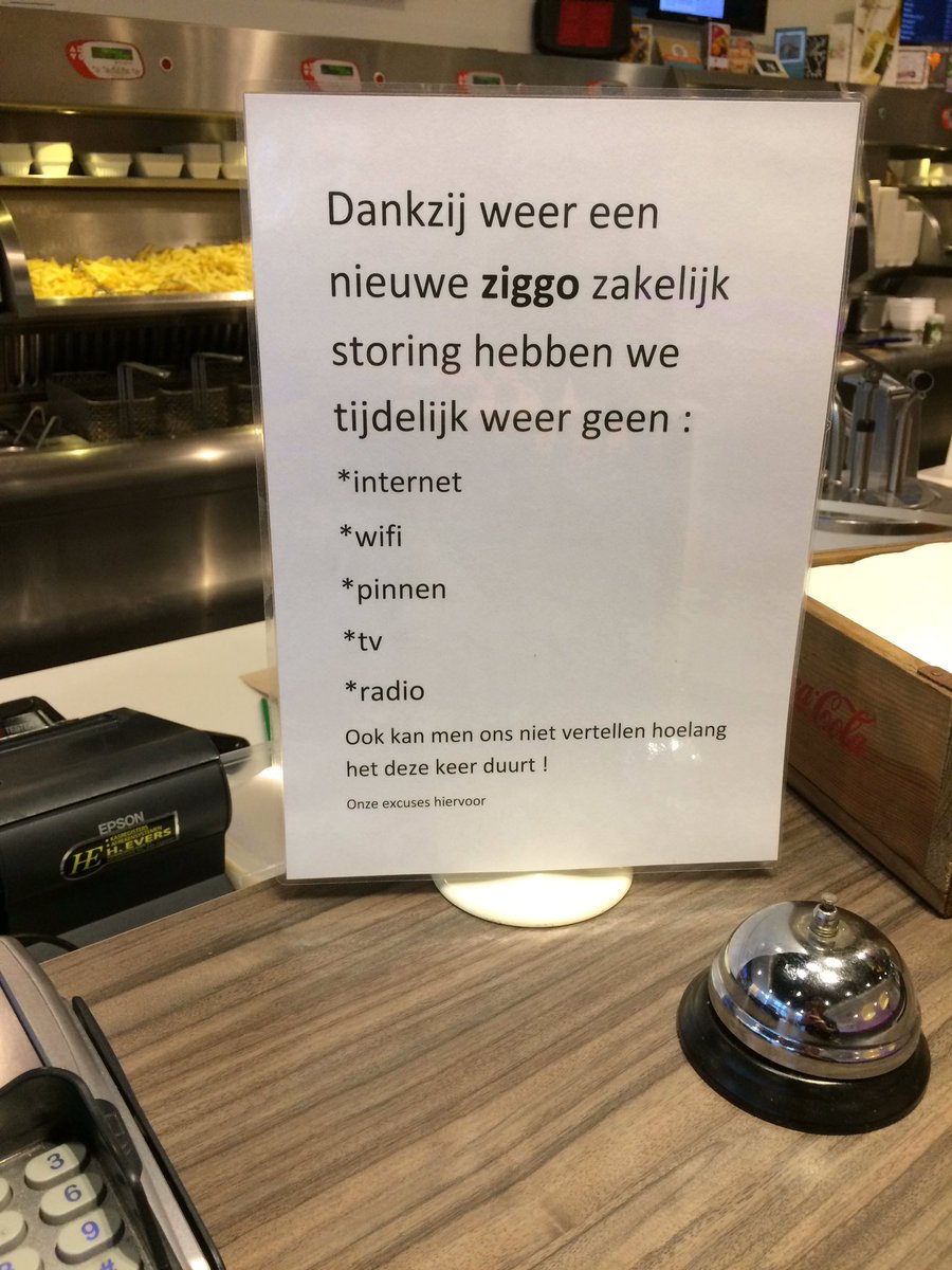 Het is weer zover !! Door advies van ziggo medewerker ! <a href="/ZiggoWebcare/">Ziggo</a> moet mijn bordjes wel weer plaatsen ! 😤