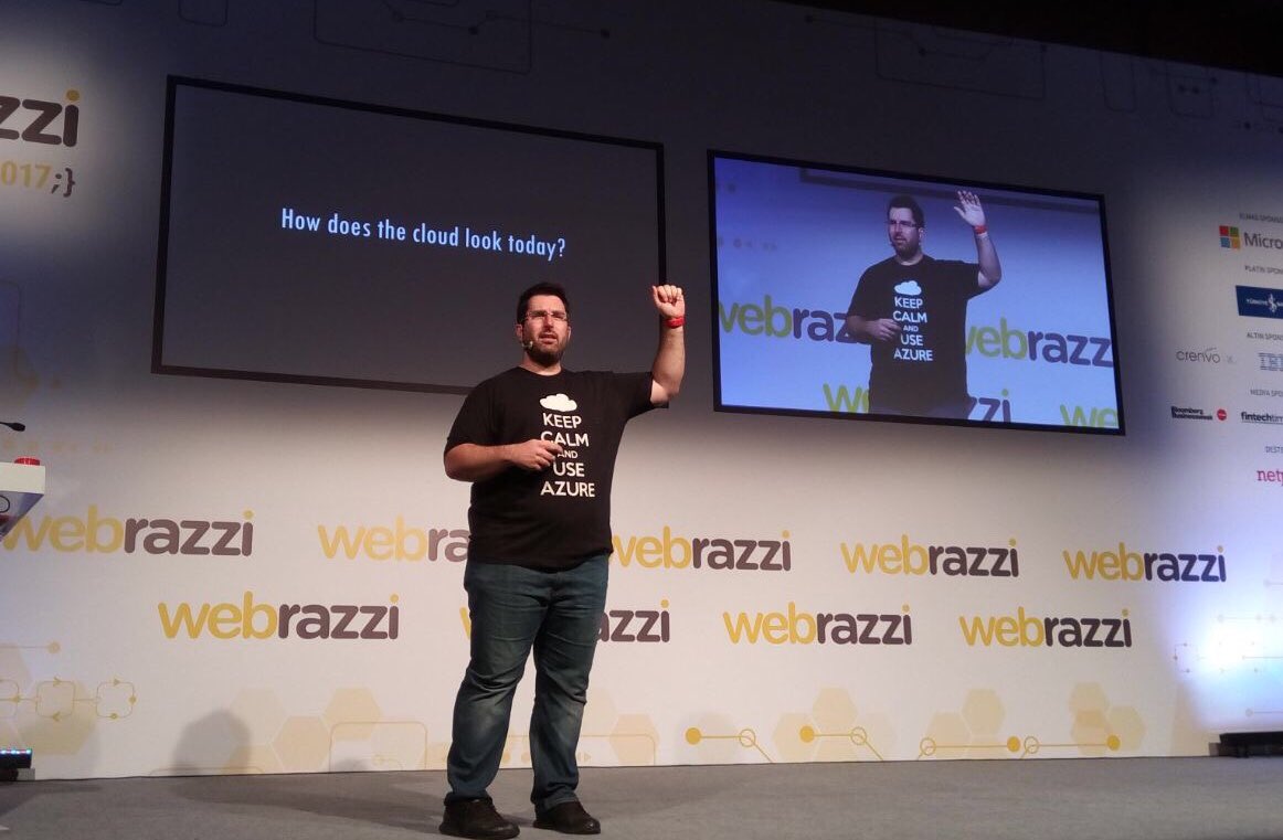 webrazzi's tweet image. "No Server No Cry: Introducing Serverless" sunumu ile XOGO'dan Daron Yöndem Webrazzi Developer 2017 sahnesinde! wbrz.in/developer2017 #developer17
