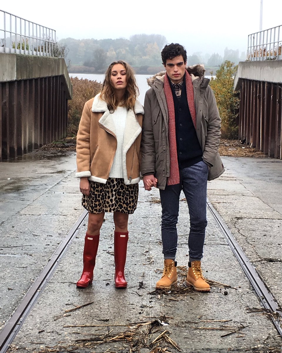 Take a sneak peek, 'cause we're shooting – as we speak – a brandnew lookbook. This time we're all about keeping yourself warm outside: spot the coolest jackets &amp; softest scarves #Juttu #lookbook #soononline