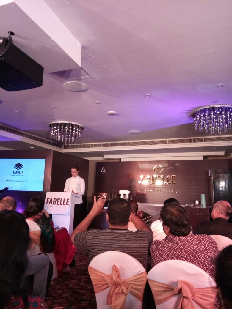 jn_megha's tweet photo. A fun and learning experience at the @Fabelle societe de chocolat masterclass. #EvokeTheChocolatierInYou https://t.co/nPHXlUTCvs