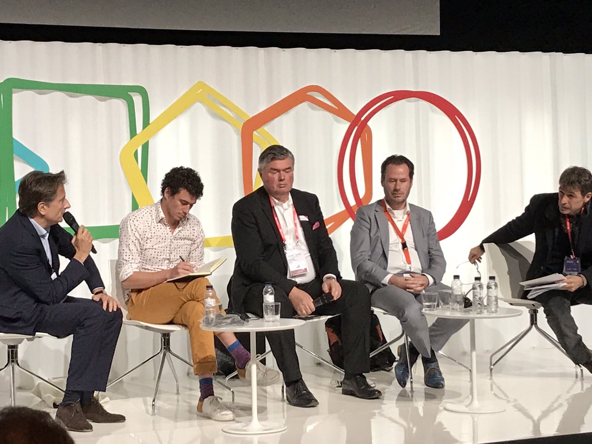 SmartCityexpo's tweet photo. Time for questions at Room 4! Any doubt about Data Sovereignity?#SmartCityExpo #SCWEC17 https://t.co/DaLnohynv2