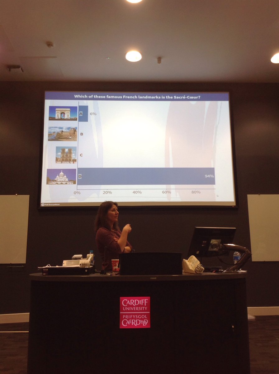 MFLMentoring's tweet photo. @RoutesCymru CLAs learning about using digital technology to engage young learners in languages #CLATraining https://t.co/NCerXpz8gz