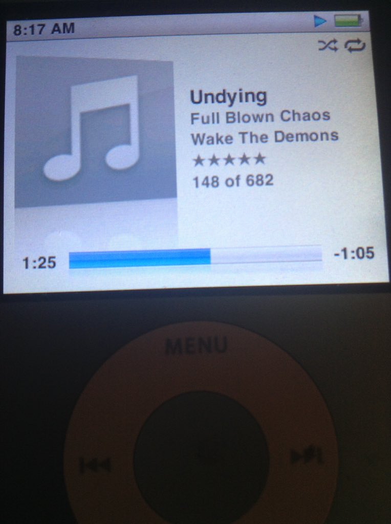 sieg4's tweet image. Something about listening to some @FullBlownChaos in the morning!! Followed by @MineEnemiesFall !! Whooie!! 🤗🎶