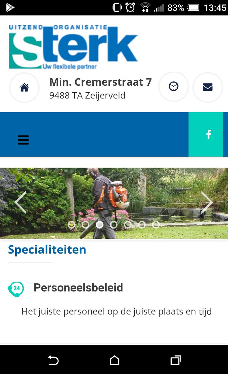 Een Sterke website maken voor een Sterk bedrijf💪. Zo luidde de opdracht voor de nieuwe website 💻 voor Sterk #UitzendOrganisatie SterkUO.nl .#PowerToThePeople #PersoneelsOplossingen 😀
