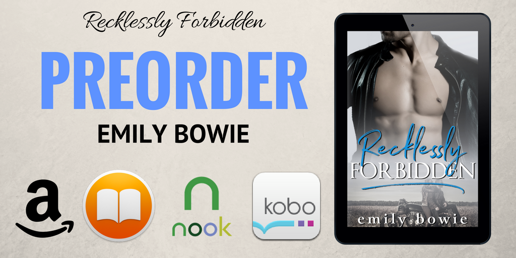 TheNextStepPR's tweet photo. 📬 #YouveGotBooks📬
#PreorderNow #HaveItFirst
#RecklesslyForbidden @emilybowie82  
#RomanticSuspense 
#Amazon: https://t.co/T10NdCONUe https://t.co/cLyXXEkEZl