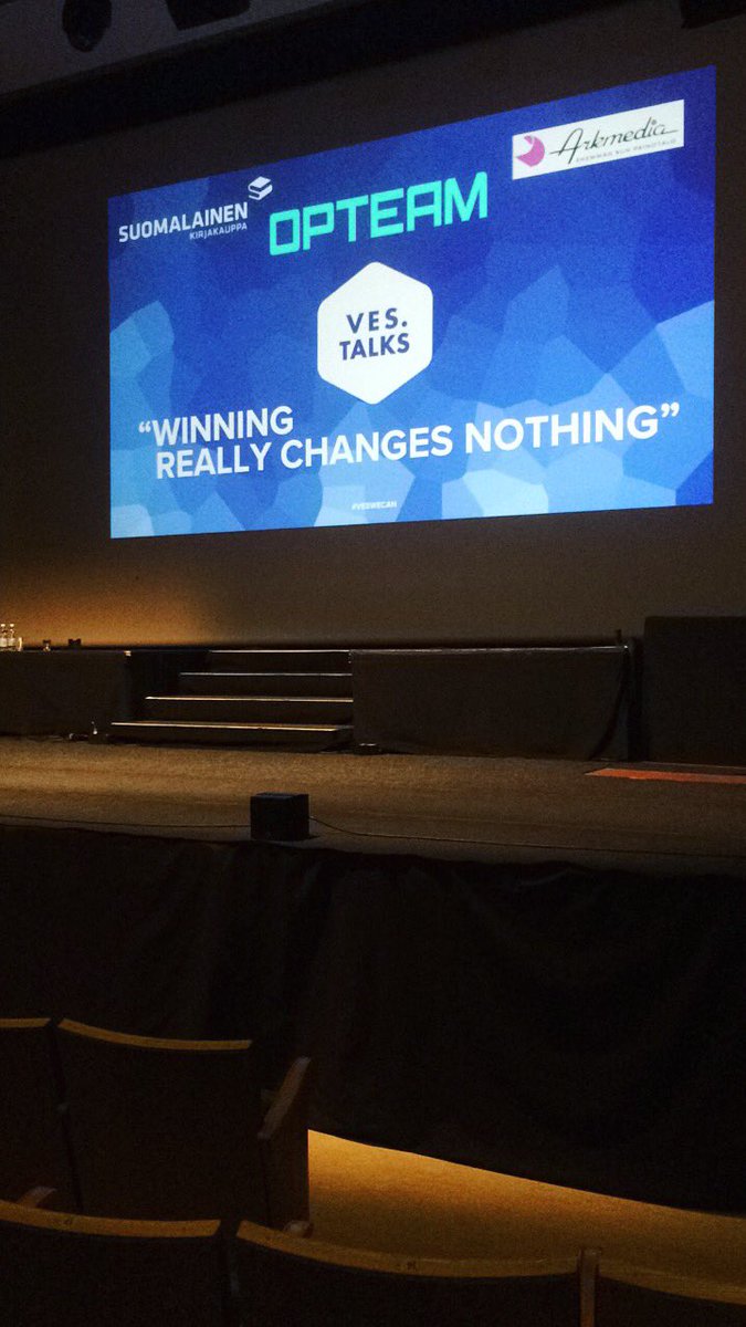 Welcome to #Vestalks 2017! We kick off in 10min with an introduction speech from our main partner @Opteam_Opteam