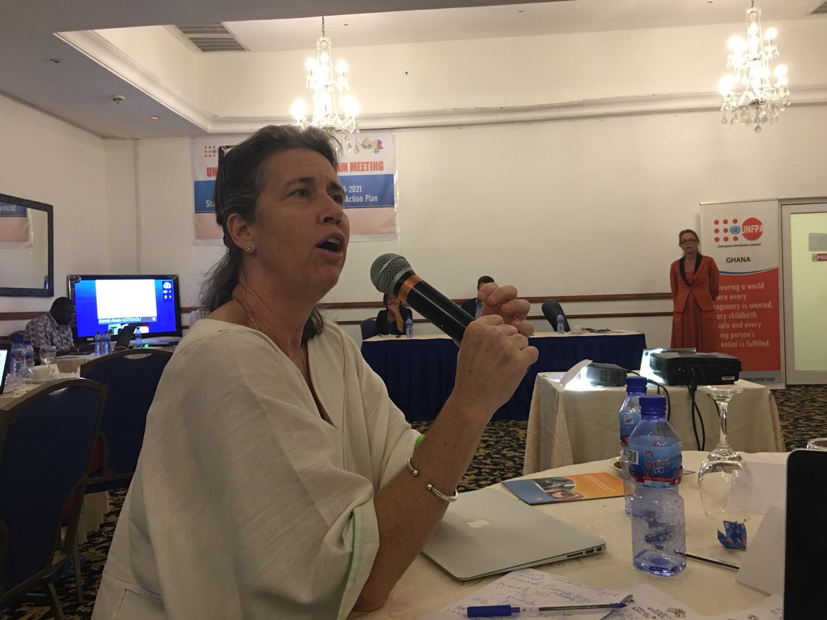 UNFPA_WCARO's tweet photo. Country Rep. for @UNFPACameroon, @BarbaraSow shares experience in leveraging opportunities &amp; resource mobilisation in #Cameroon &amp; the Lake #Chad region; ongoing @UNFPA #RMT2017 https://t.co/OomGiJSQlb