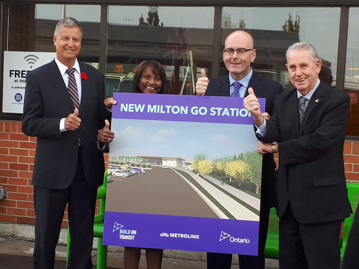 Thumbs up for the new Milton GO Station! https://t.co/s2Ur4tNCIi
