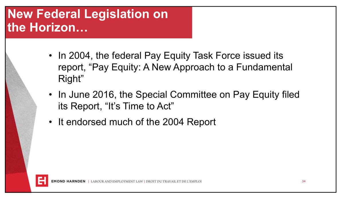 EmondHarnden's tweet photo. New Federal Legislation on the Horizon #EHbreakfast #emplaw https://t.co/eY25iRAmPe