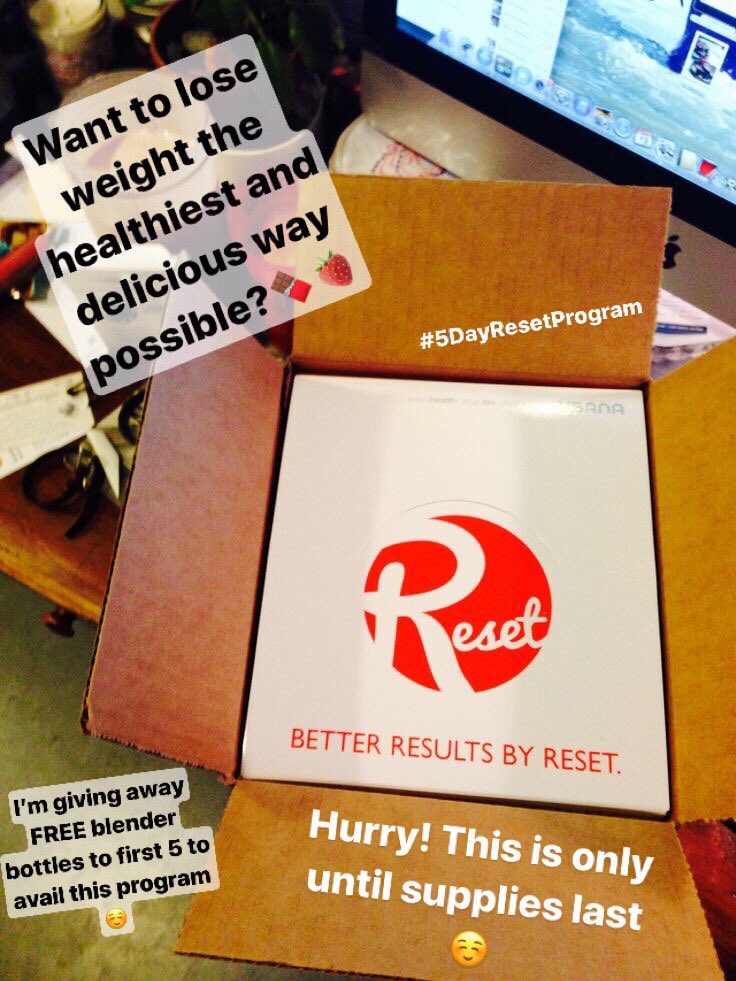 sidluna_'s tweet image. Who wants to lose weight the healthiest and most delicious way possible?
Let’s RESET our body to drop pounds in just 5 days! A nutritionally balanced meal-replacement program that will jump start your weight-loss efforts☺️
Available until supplies last!
#HealthyWeightManagement