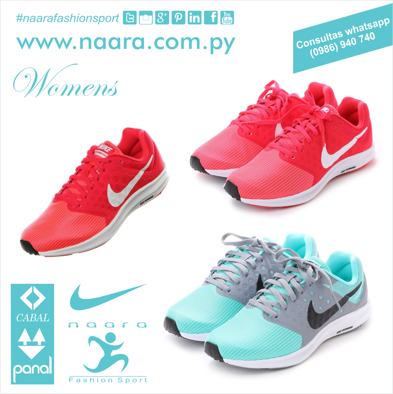 raíz Responder Monótono Naara Fashion Sport al Twitter: "#NikeParaguay #naarafashionsport  #nikerunnigpy #CDE TENIS NIKE RUNNING WMNS Whatsapp (0986) 940 740  Aceptamos todas las tarjetas! https://t.co/H4gKlHU7WI" / Twitter