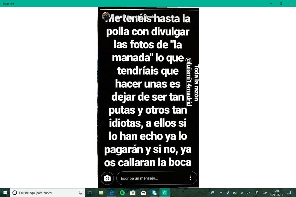 _chetos00's tweet photo. Que tenga que leer esto me parece vomitivo. Nos violan porque somos unas putas.
Quien justifica a violadores o resta importancia a un asunto tan grave, es porque en cualquier momento podría estar en ese bando. ASCO, MIEDO Y MACHISMO. This is Spain https://t.co/uj2KoByFBe